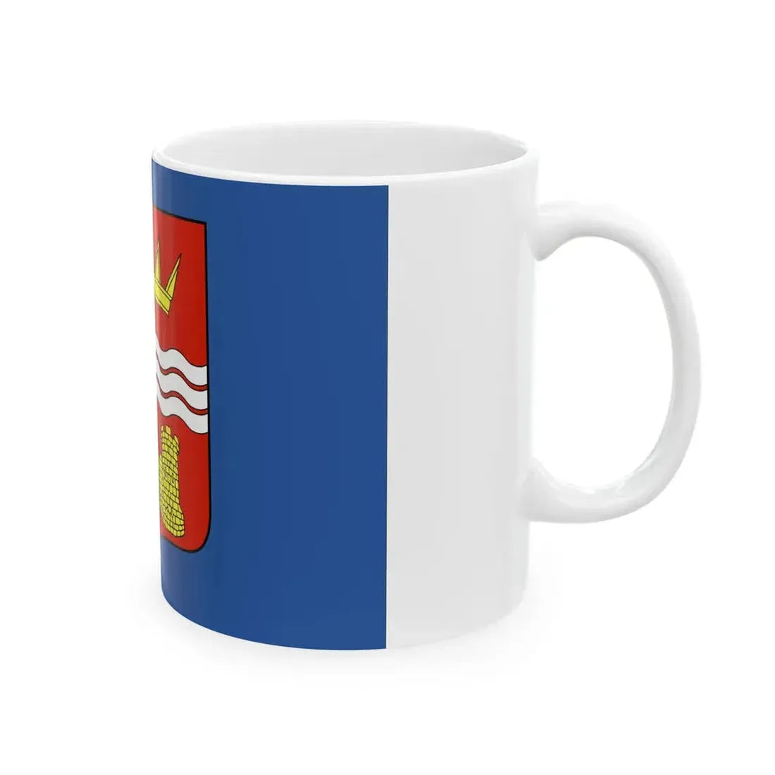 Flag of Tsalenjikha Municipality (Georgia) White Coffee Mug - Go Mug Yourself