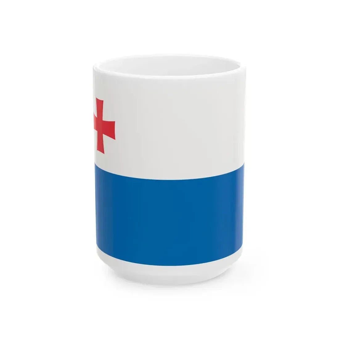 Flag of Tsalka Municipality (Georgia) White Coffee Mug 15oz - Go Mug Yourself