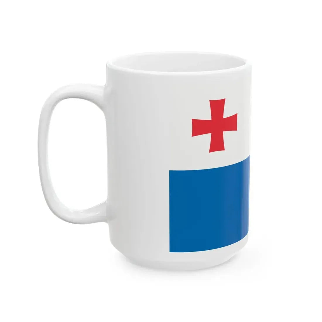 Flag of Tsalka Municipality (Georgia) White Coffee Mug - Go Mug Yourself