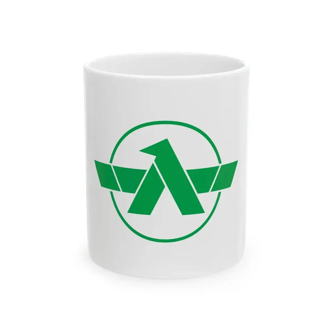 Flag of Tsubata Ishikawa (Japan) White Coffee Mug 11oz - Go Mug Yourself