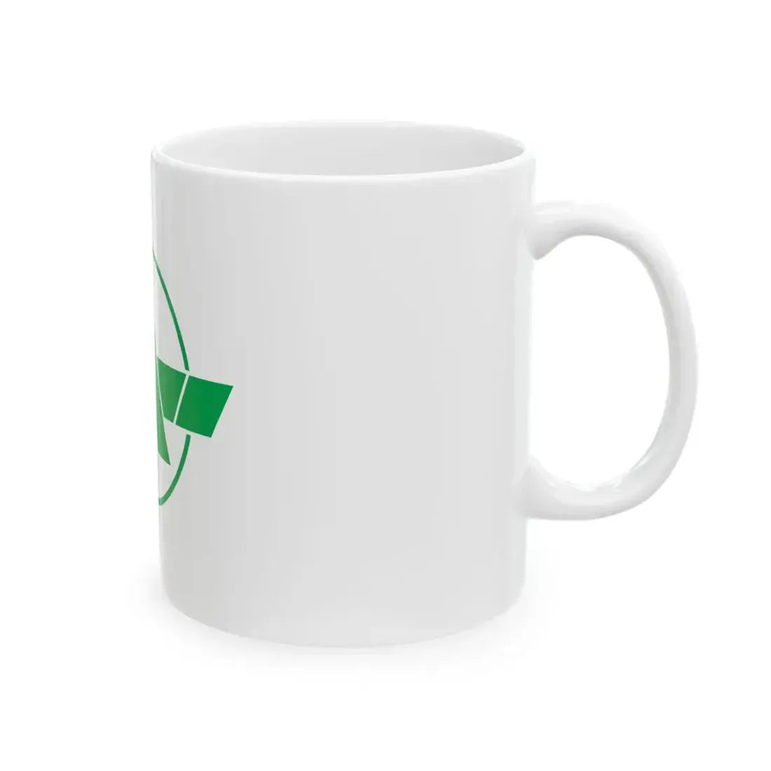 Flag of Tsubata Ishikawa (Japan) White Coffee Mug - Go Mug Yourself
