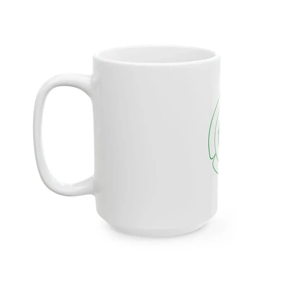 Flag of Tsumagoi Gunma no text (Japan) White Coffee Mug - Go Mug Yourself