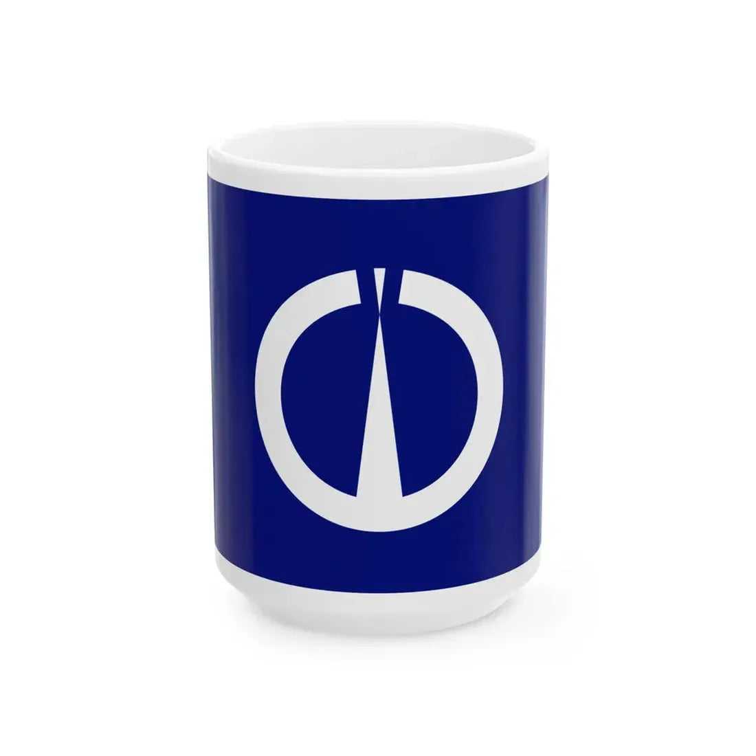 Flag of Tsuruga Fukui (Japan) White Coffee Mug 15oz - Go Mug Yourself