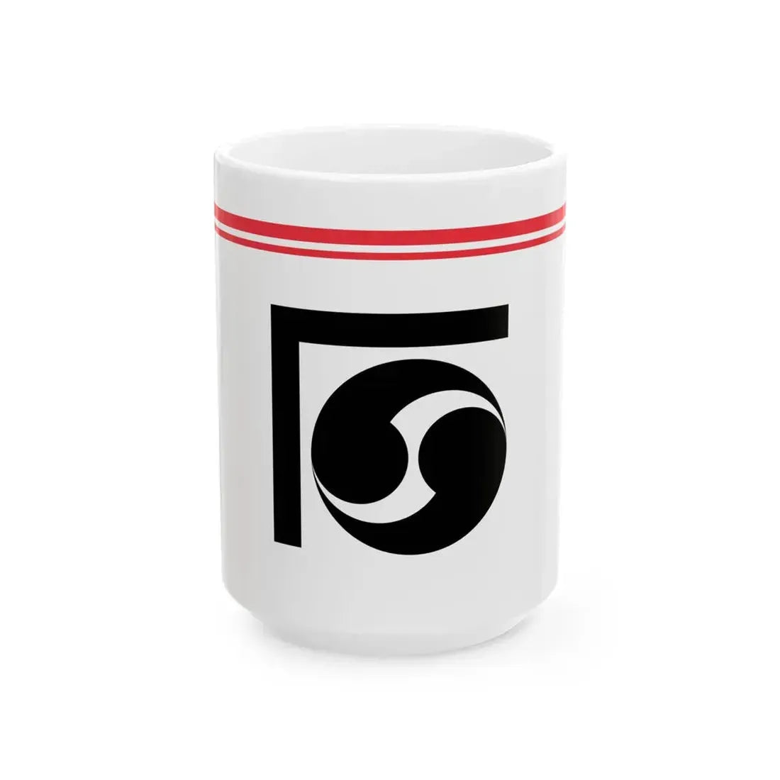 Flag of Tsuwano Shimane (Japan) White Coffee Mug 15oz - Go Mug Yourself