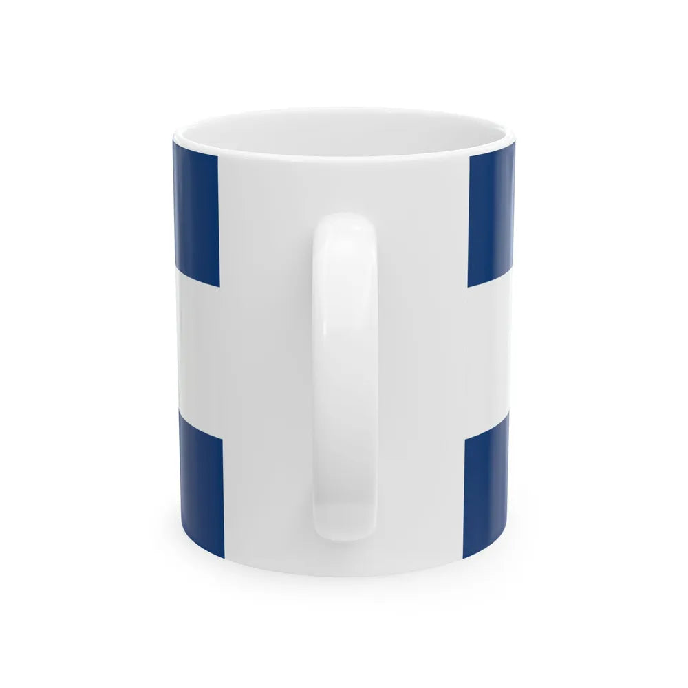 Flag of Tucuman 1814 (Argentina) White Coffee Mug - Go Mug Yourself