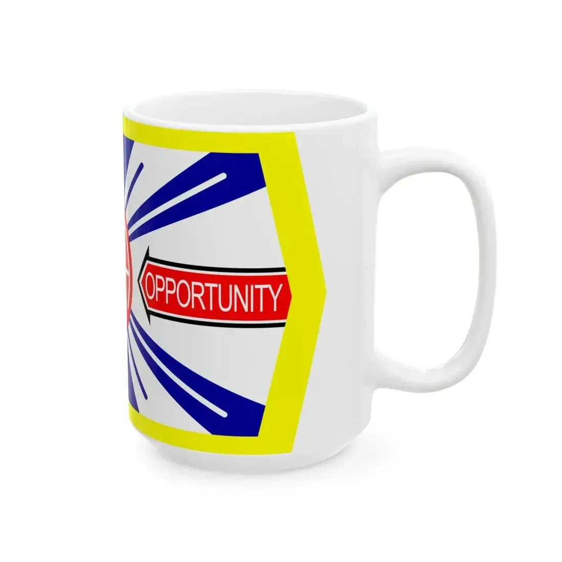 Flag of Tulsa 1924-1941 (United States) White Coffee Mug - Go Mug Yourself