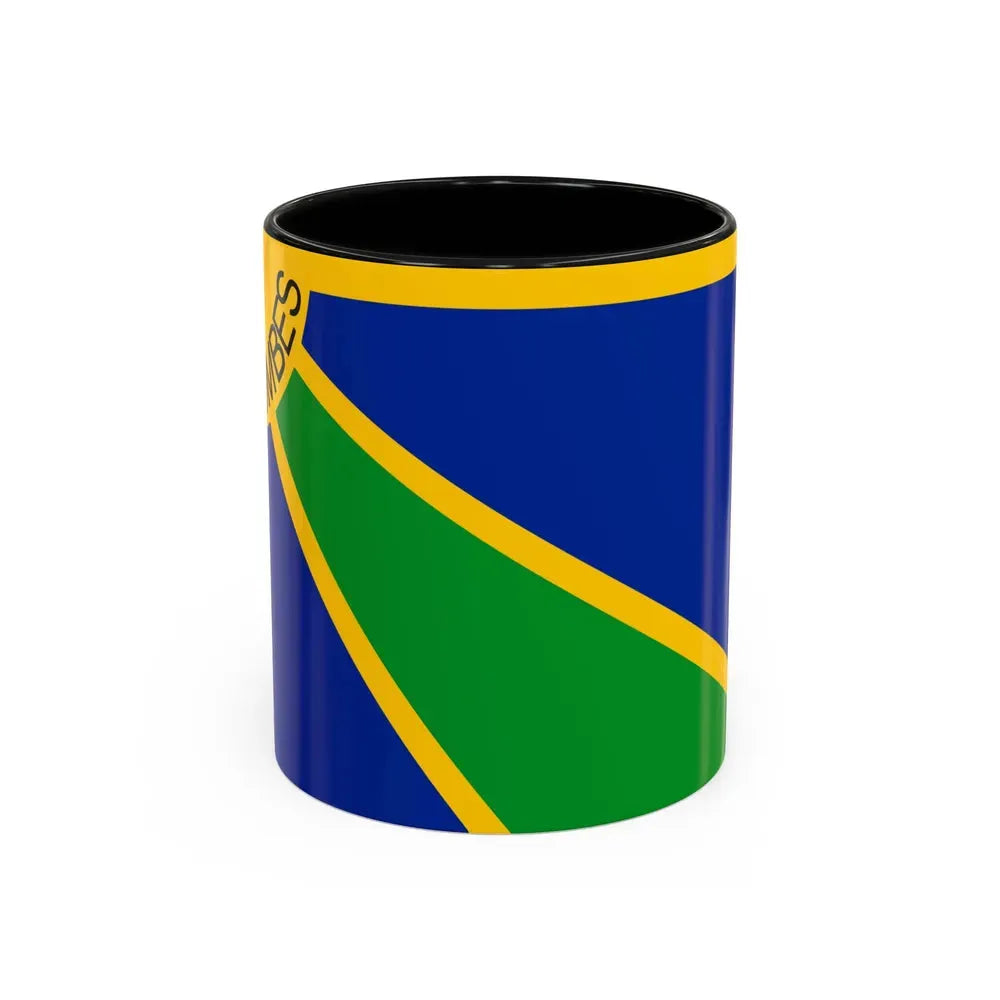 Flag of Tumbes capital of the Tumbes Region Peru - Accent Coffee Mug 11oz Black - Go Mug Yourself