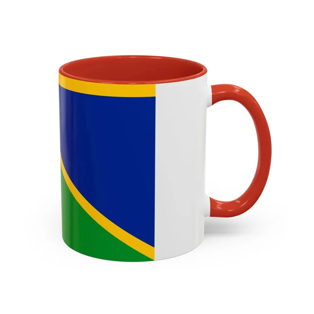 Flag of Tumbes capital of the Tumbes Region Peru - Accent Coffee Mug - Go Mug Yourself