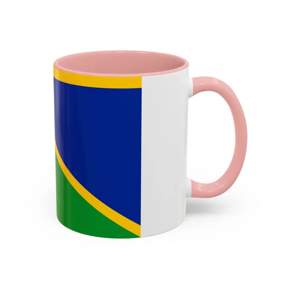 Flag of Tumbes capital of the Tumbes Region Peru - Accent Coffee Mug - Go Mug Yourself
