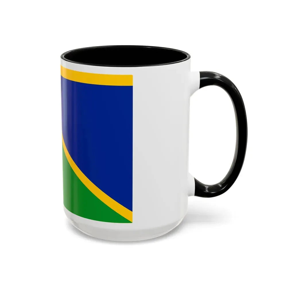 Flag of Tumbes capital of the Tumbes Region Peru - Accent Coffee Mug - Go Mug Yourself