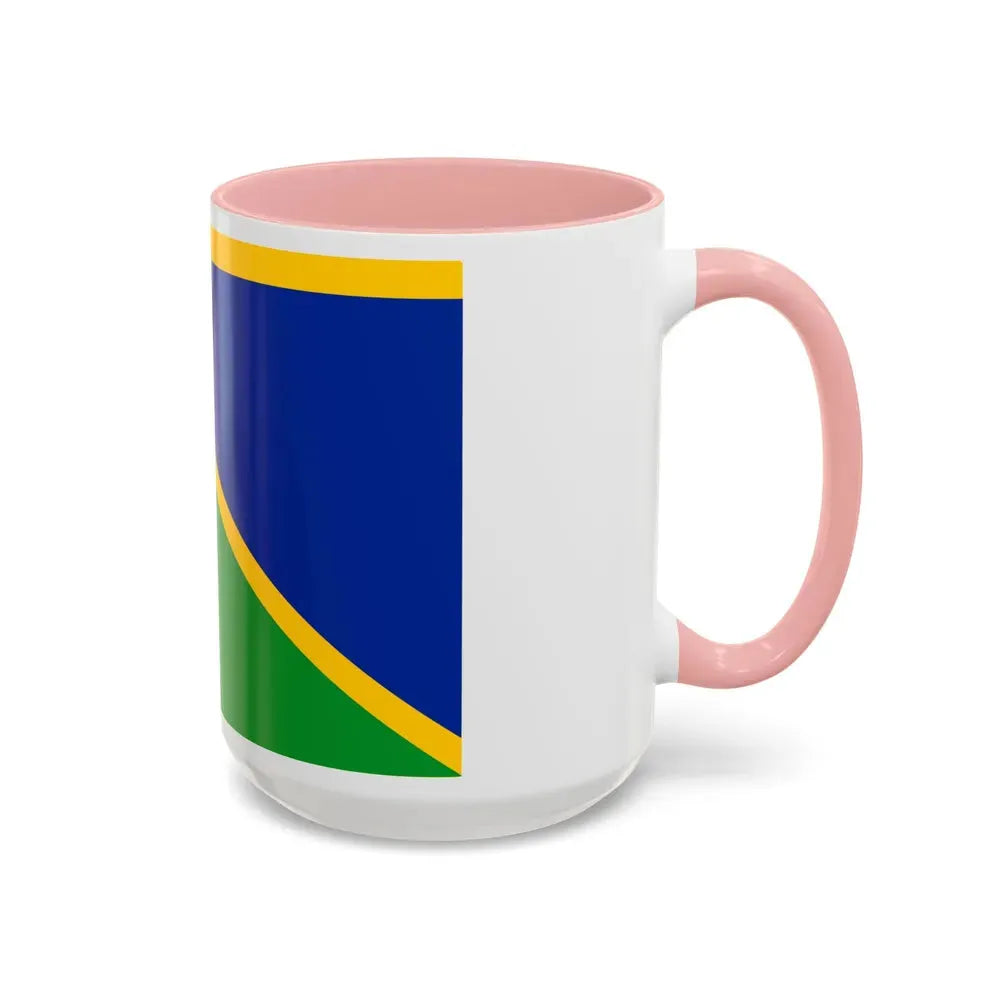 Flag of Tumbes capital of the Tumbes Region Peru - Accent Coffee Mug - Go Mug Yourself