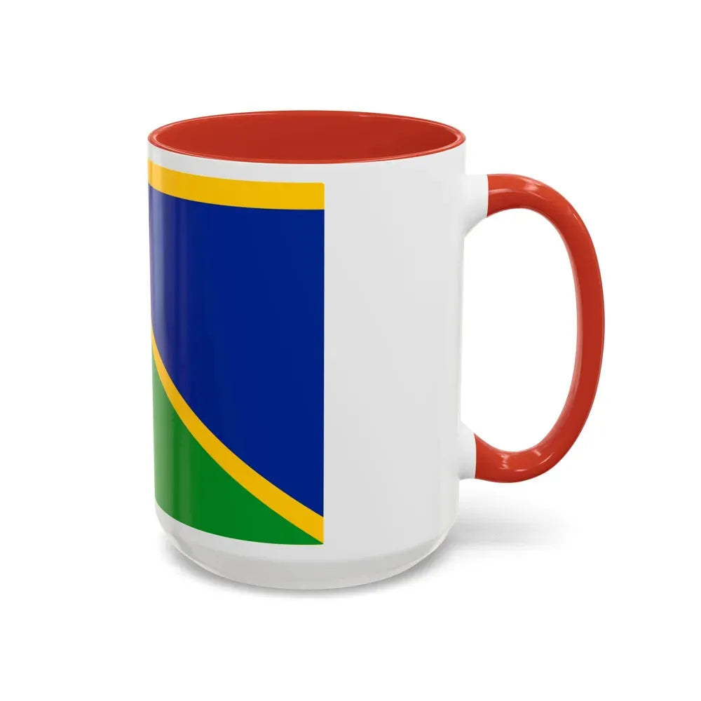 Flag of Tumbes capital of the Tumbes Region Peru - Accent Coffee Mug - Go Mug Yourself