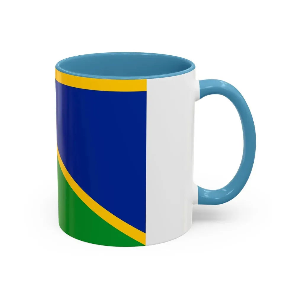 Flag of Tumbes capital of the Tumbes Region Peru - Accent Coffee Mug - Go Mug Yourself