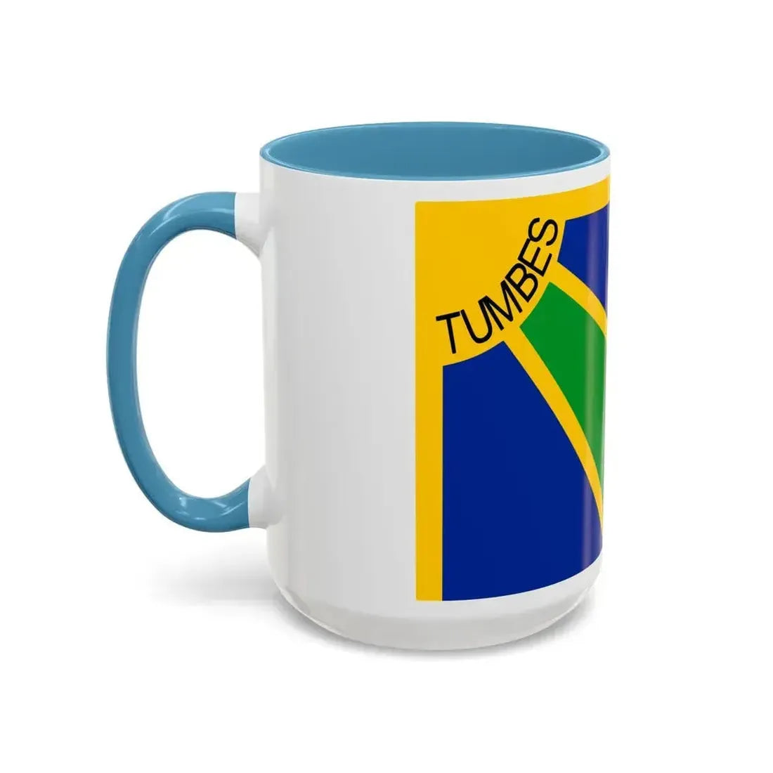 Flag of Tumbes capital of the Tumbes Region Peru - Accent Coffee Mug - Go Mug Yourself