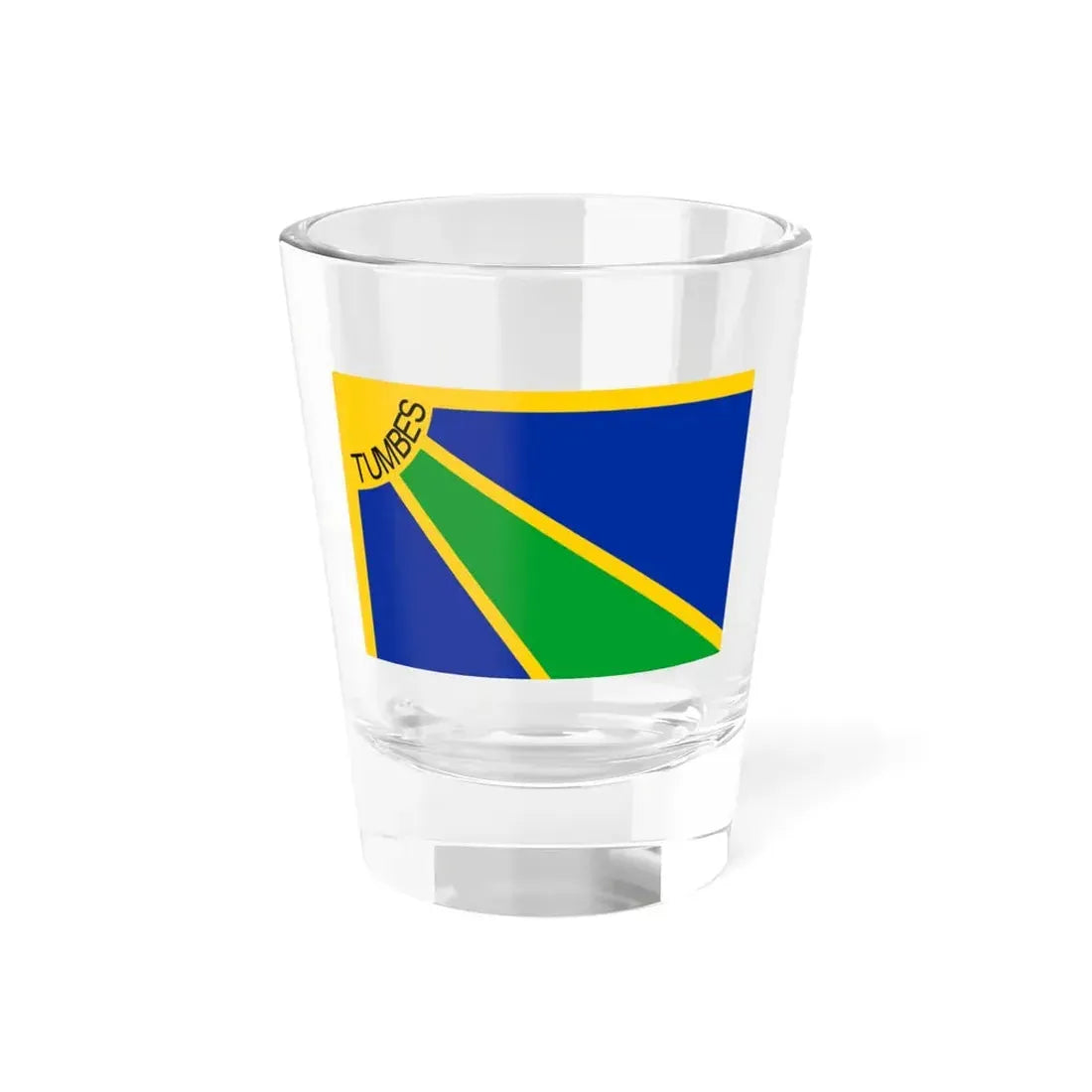 Flag of Tumbes capital of the Tumbes Region Peru - Shot Glass 1.5oz 1.5oz - Go Mug Yourself