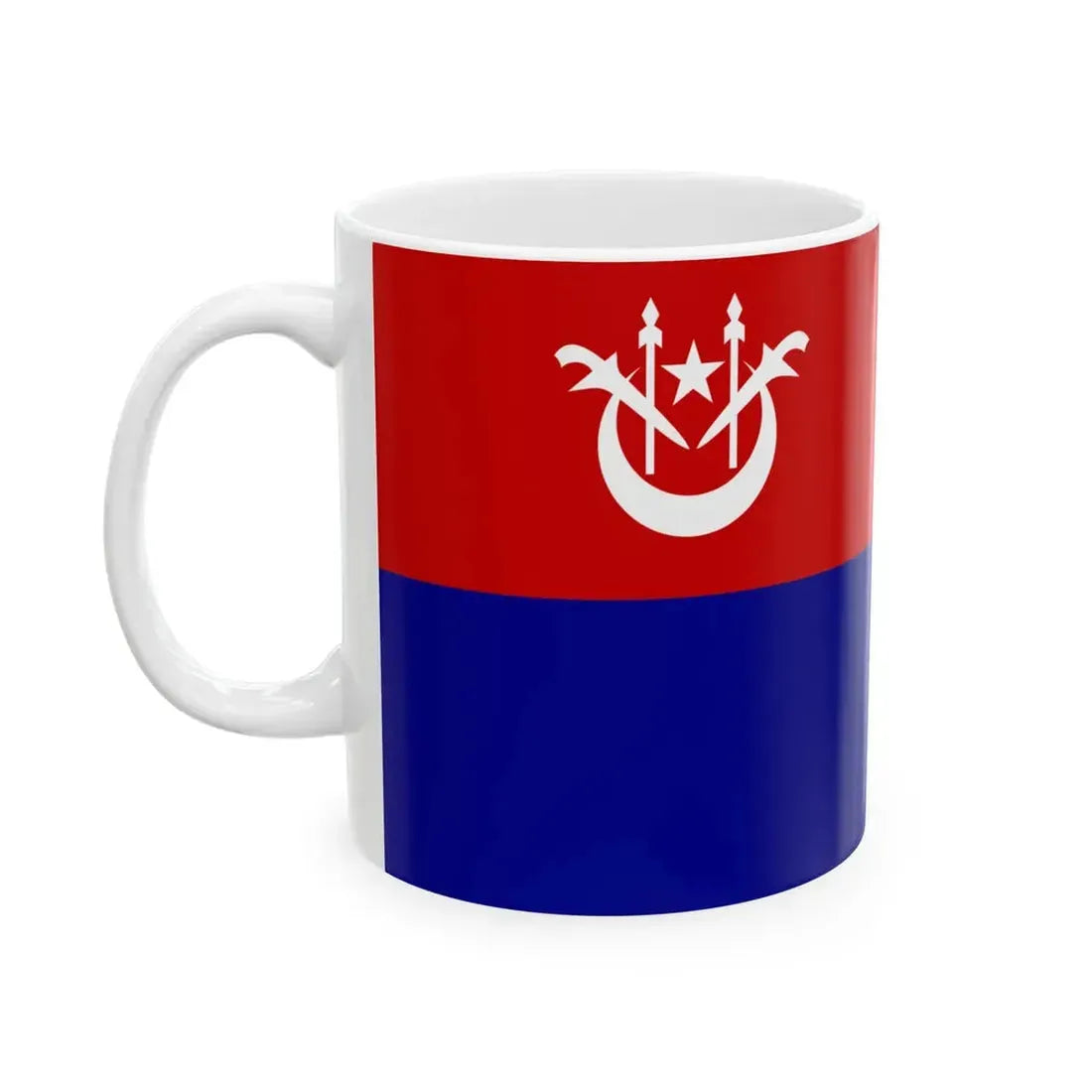 Flag of Tumpat Kelantan (Malaysia) White Coffee Mug - Go Mug Yourself