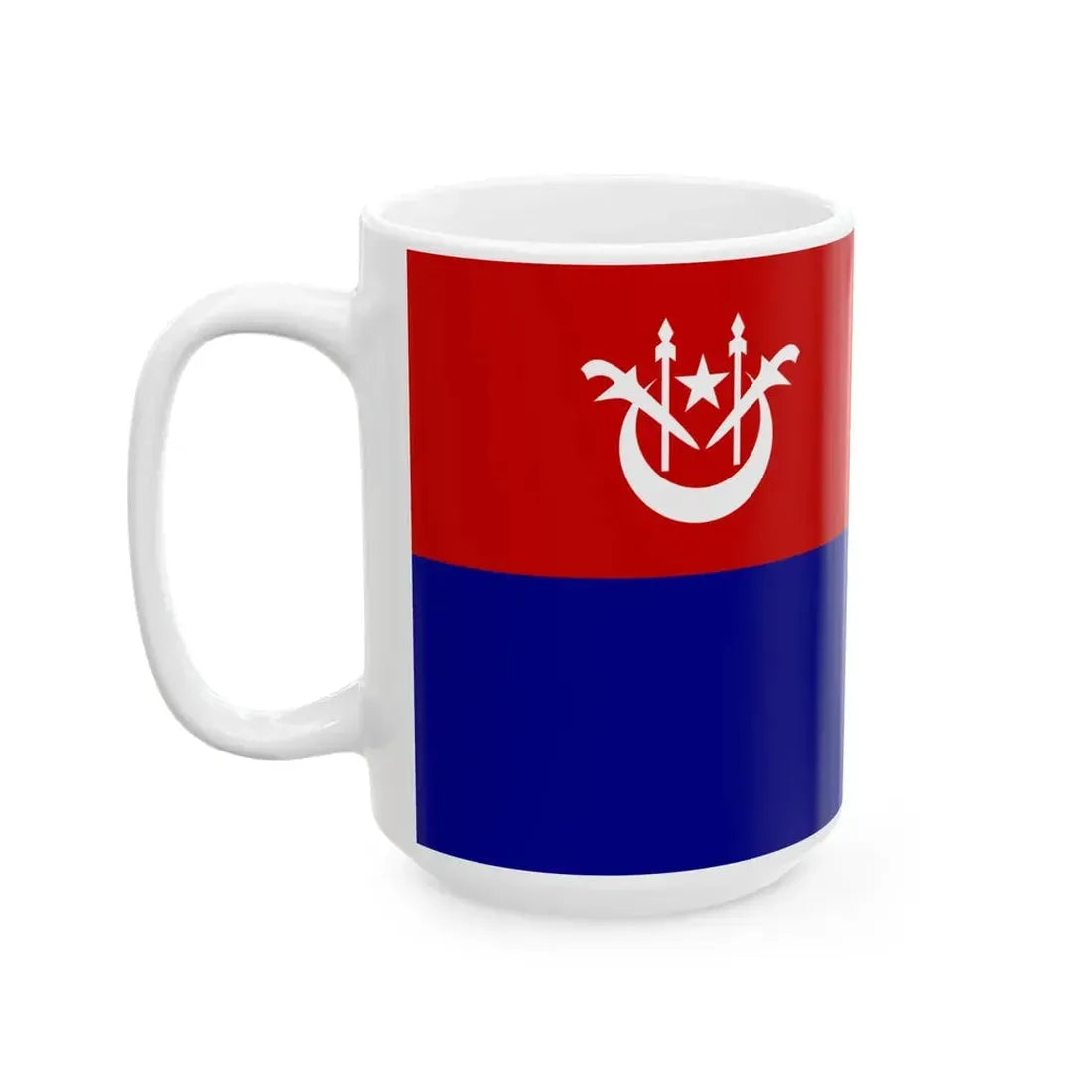 Flag of Tumpat Kelantan (Malaysia) White Coffee Mug - Go Mug Yourself