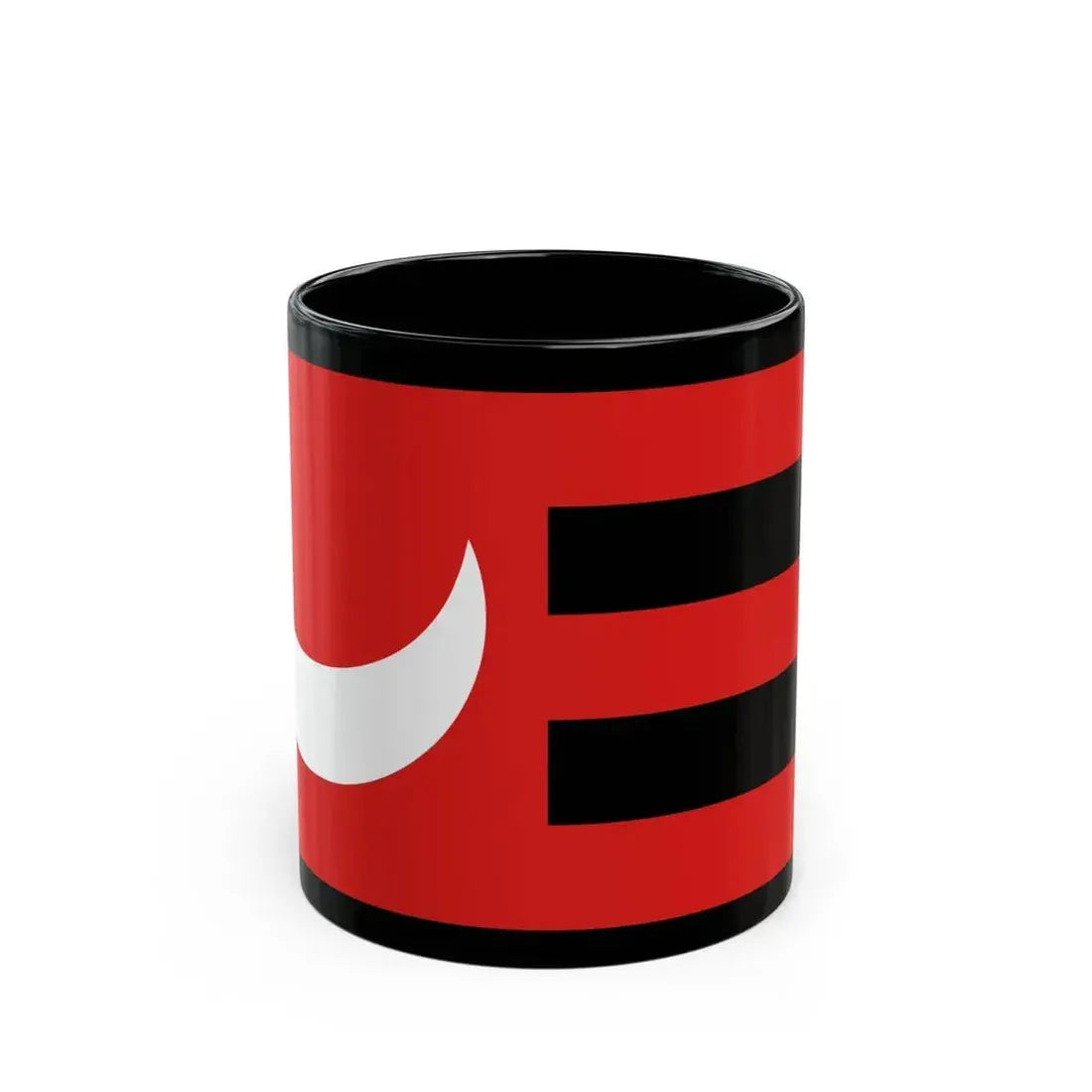 Flag of Tunis during 14th century - Black Coffee Mug 11oz - Go Mug Yourself