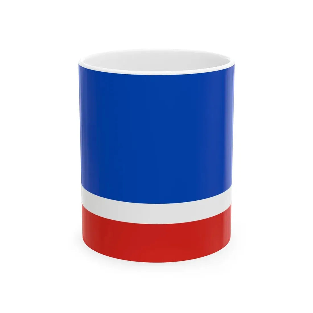 Flag of Turaw Belarus (Belarus) White Coffee Mug 11oz - Go Mug Yourself