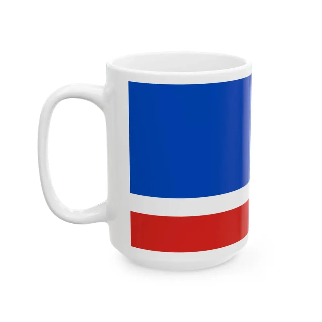 Flag of Turaw Belarus (Belarus) White Coffee Mug - Go Mug Yourself