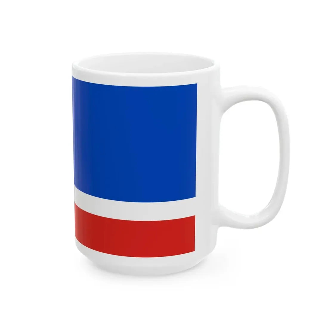 Flag of Turaw Belarus (Belarus) White Coffee Mug - Go Mug Yourself