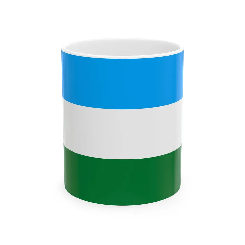 Flag of Turco Bolivia (Bolivia) White Coffee Mug 11oz - Go Mug Yourself