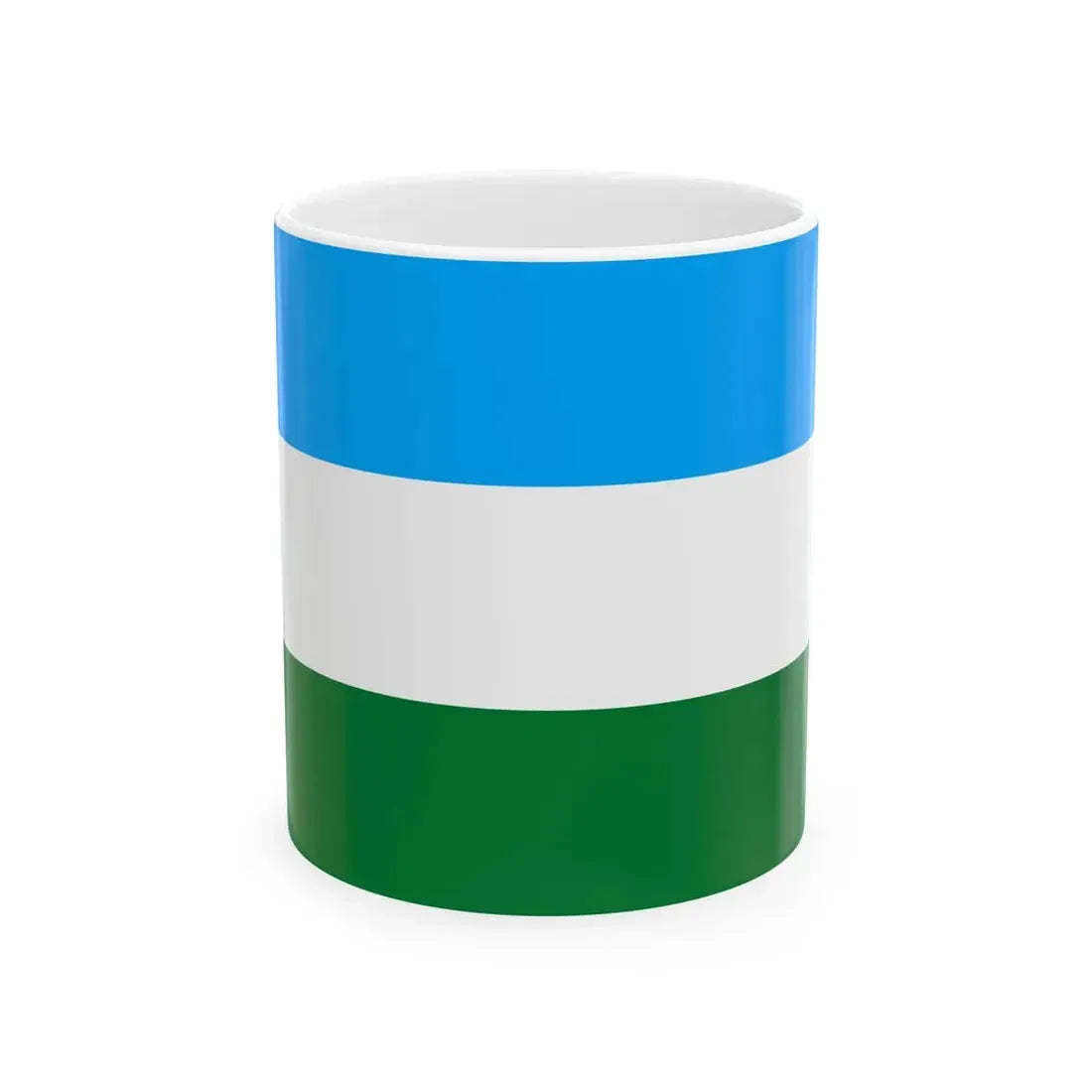 Flag of Turco Bolivia (Bolivia) White Coffee Mug 11oz - Go Mug Yourself