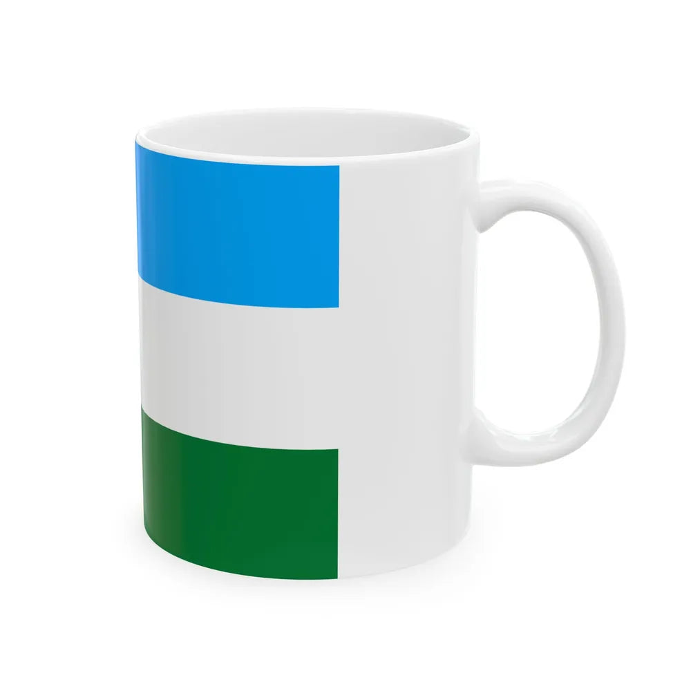 Flag of Turco Bolivia (Bolivia) White Coffee Mug - Go Mug Yourself