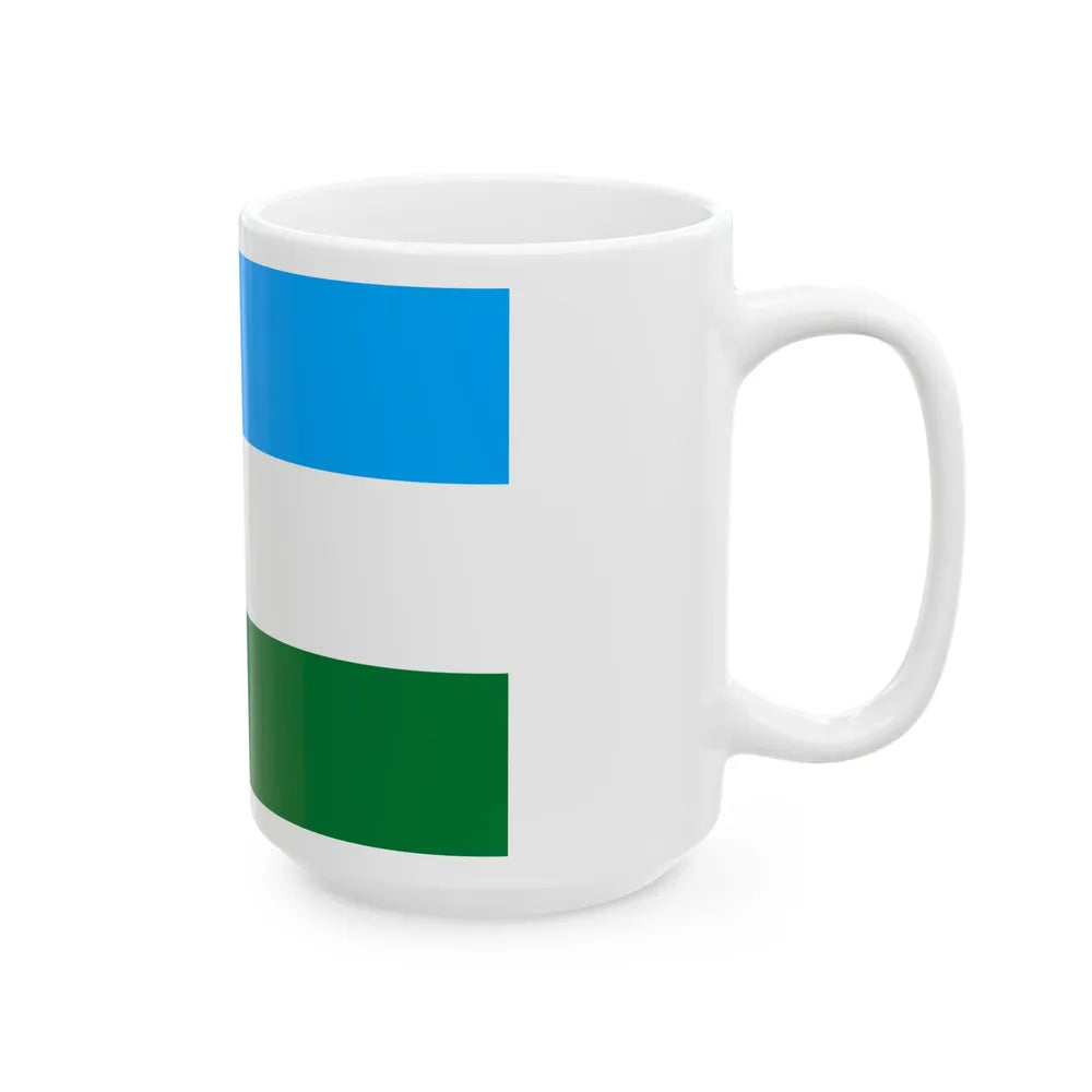 Flag of Turco Bolivia (Bolivia) White Coffee Mug - Go Mug Yourself