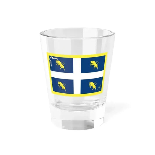 Flag of Turin (Italy) Shot Glass 1.5oz 1.5oz - Go Mug Yourself