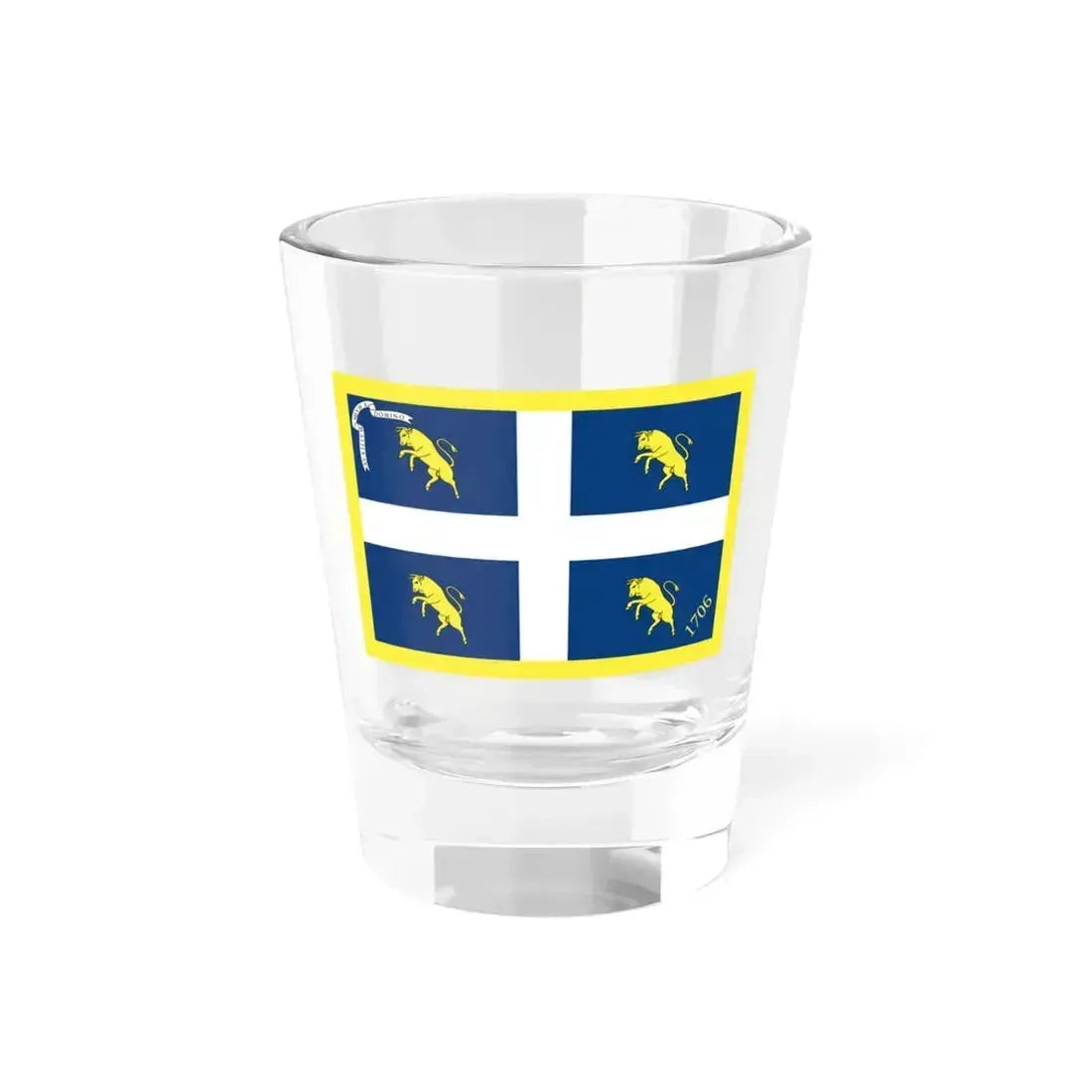 Flag of Turin Italy - Shot Glass 1.5oz 1.5oz - Go Mug Yourself