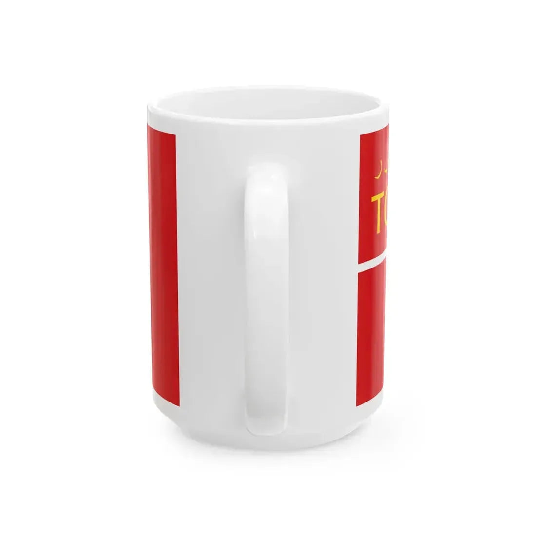 Flag of Turkestan ASSR 1921-1923 (Kazakhstan) White Coffee Mug - Go Mug Yourself