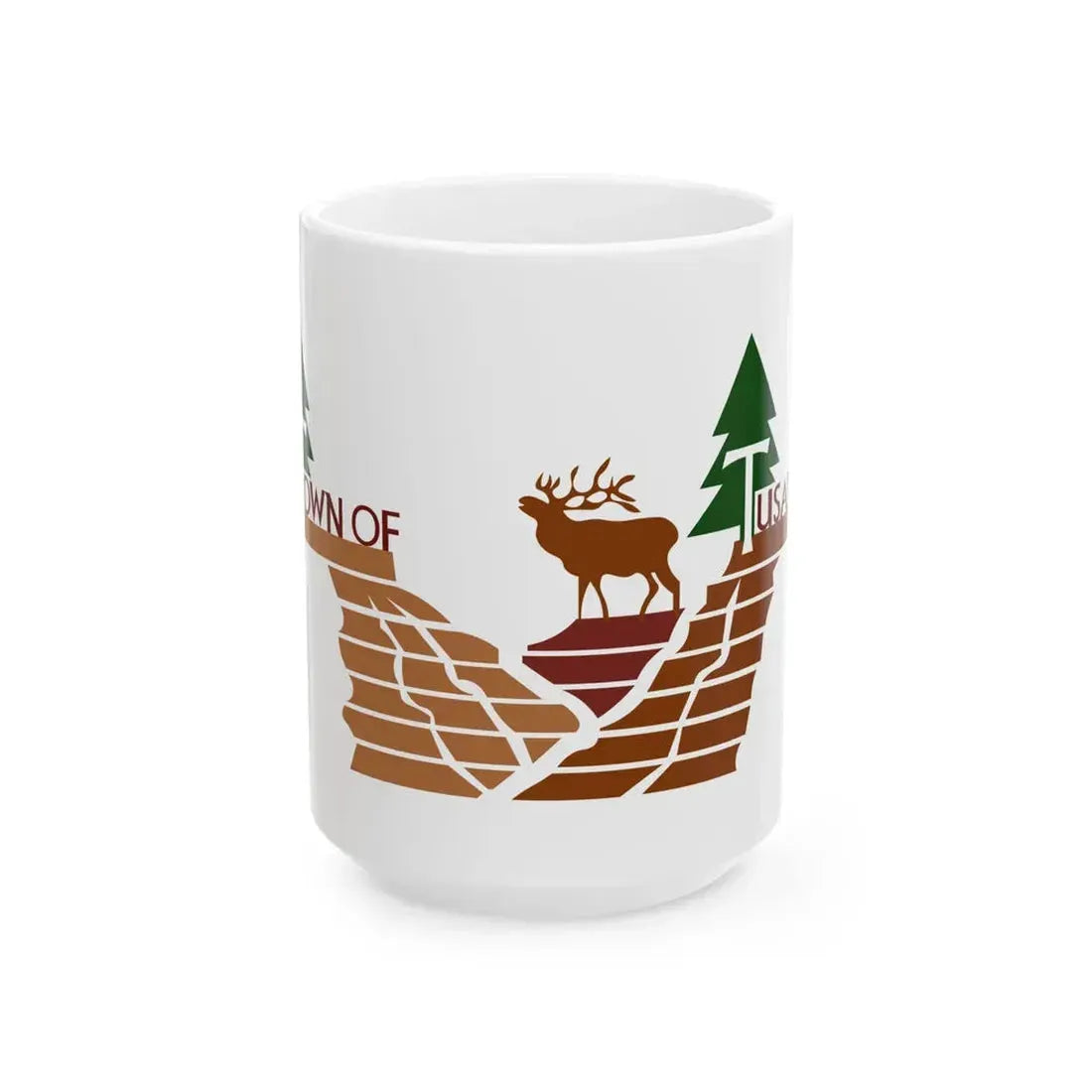 Flag of Tusayan Arizona (United States) White Coffee Mug 15oz - Go Mug Yourself