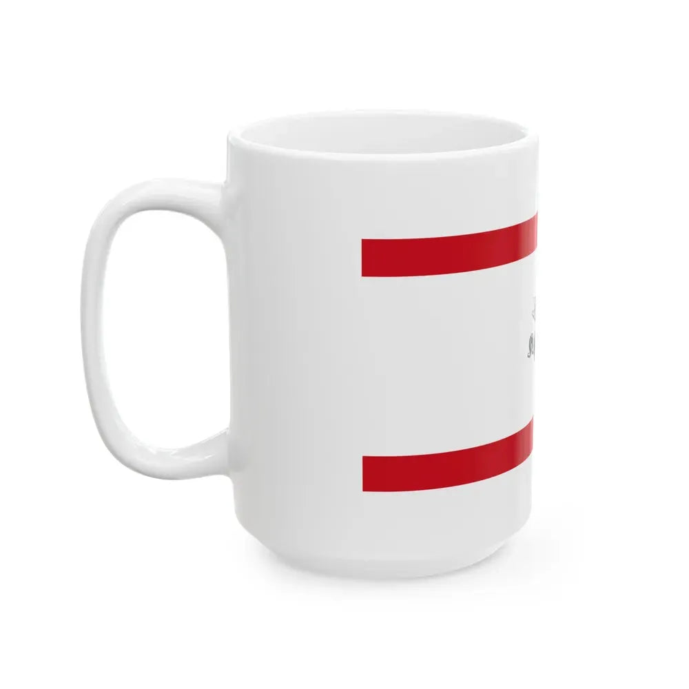 Flag of Tuscany Italy - White Coffee Mug - Go Mug Yourself