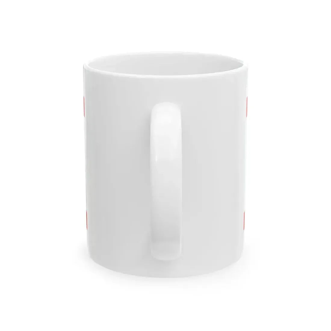 Flag of Tuscany until 1995 (Italy) White Coffee Mug - Go Mug Yourself