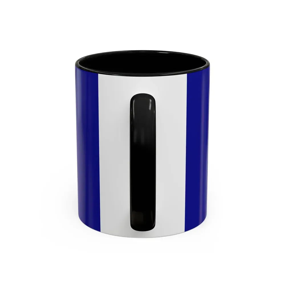 Flag of Tuzla Canton Bosnia and Herzegovina - Accent Coffee Mug - Go Mug Yourself