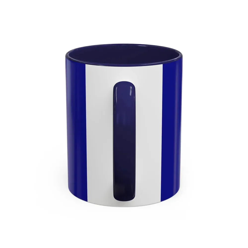 Flag of Tuzla Canton Bosnia and Herzegovina - Accent Coffee Mug - Go Mug Yourself