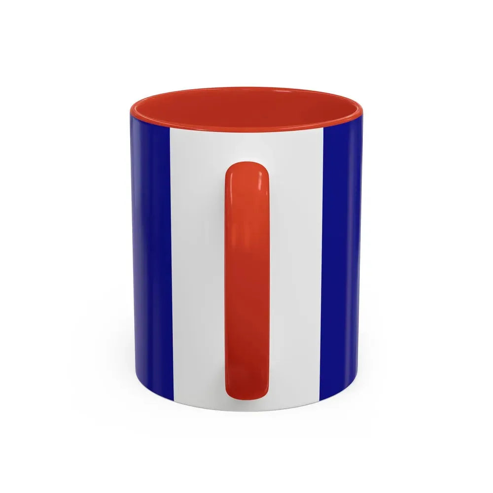 Flag of Tuzla Canton Bosnia and Herzegovina - Accent Coffee Mug - Go Mug Yourself