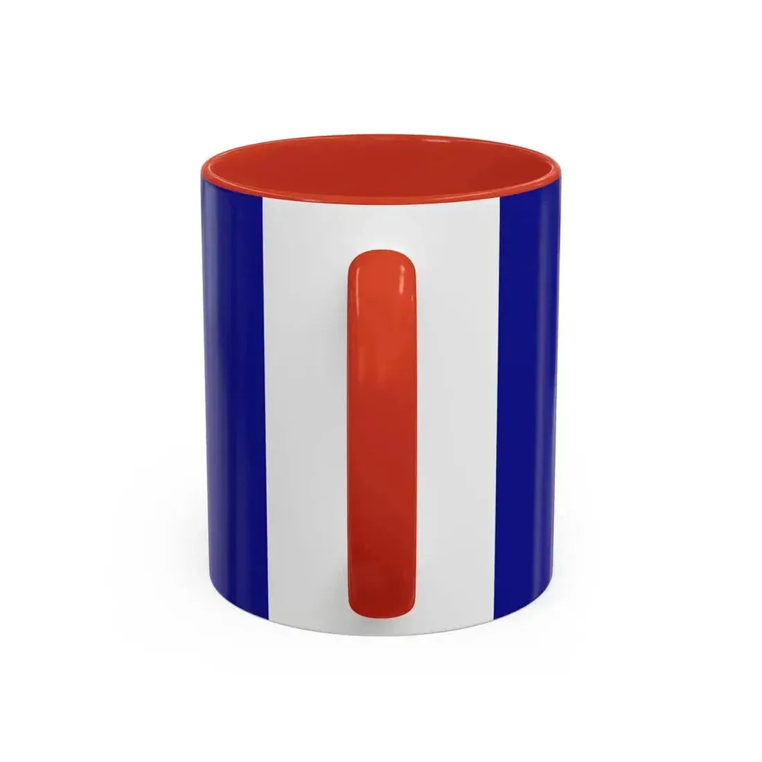Flag of Tuzla Canton Bosnia and Herzegovina - Accent Coffee Mug - Go Mug Yourself