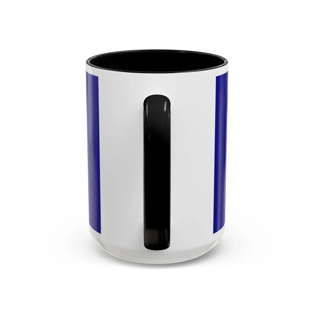 Flag of Tuzla Canton Bosnia and Herzegovina - Accent Coffee Mug - Go Mug Yourself