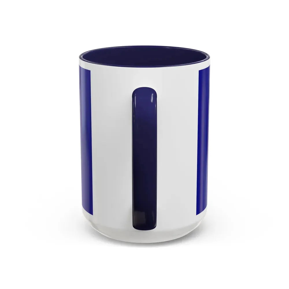 Flag of Tuzla Canton Bosnia and Herzegovina - Accent Coffee Mug - Go Mug Yourself