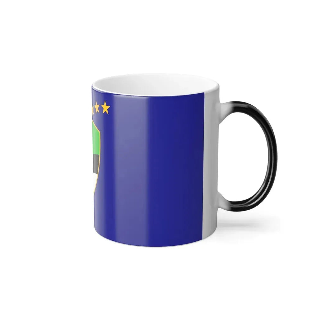 Flag of Tuzla Canton Bosnia and Herzegovina - Color Changing Coffee Mug - Go Mug Yourself