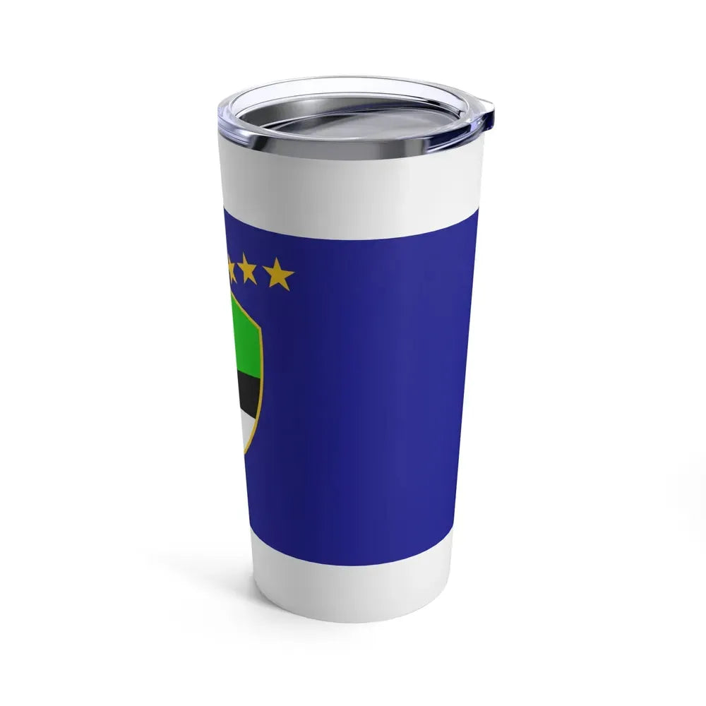 Flag of Tuzla Canton Bosnia and Herzegovina - Tumbler 20oz - Go Mug Yourself