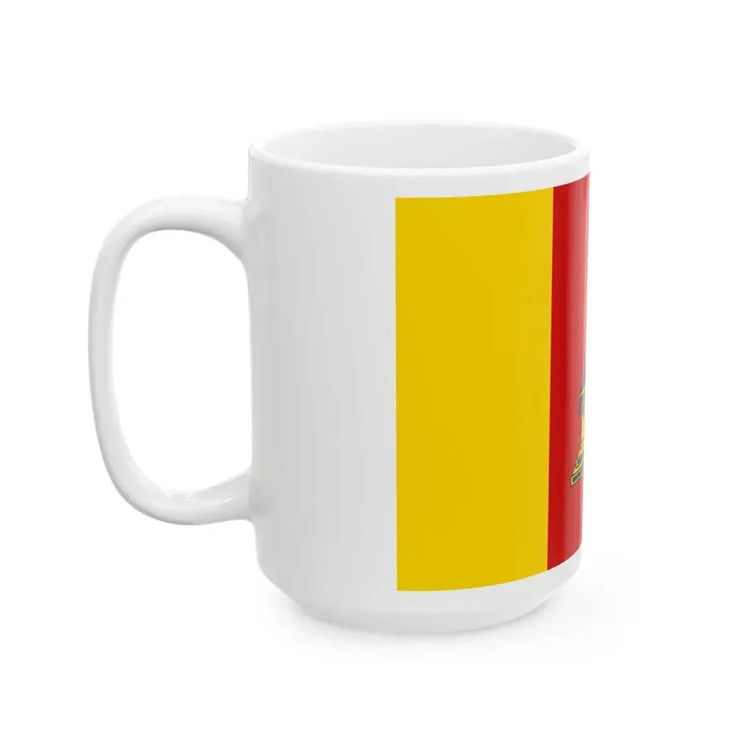 Flag of Tver Oblast Russia - White Coffee Mug - Go Mug Yourself