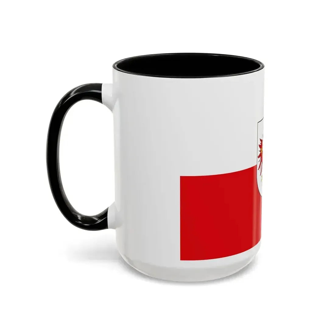 Flag of Tyrol Tirol Austria - Accent Coffee Mug - Go Mug Yourself