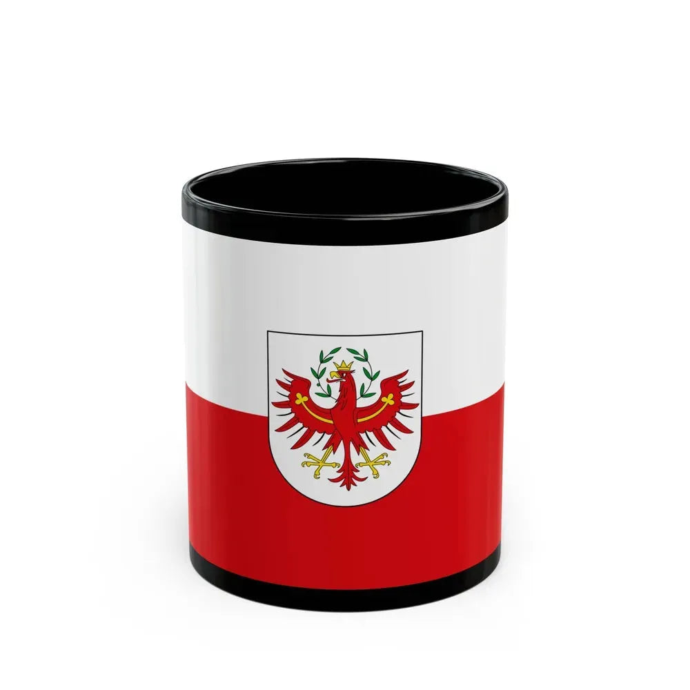 Flag of Tyrol Tirol Austria - Black Coffee Mug 11oz - Go Mug Yourself