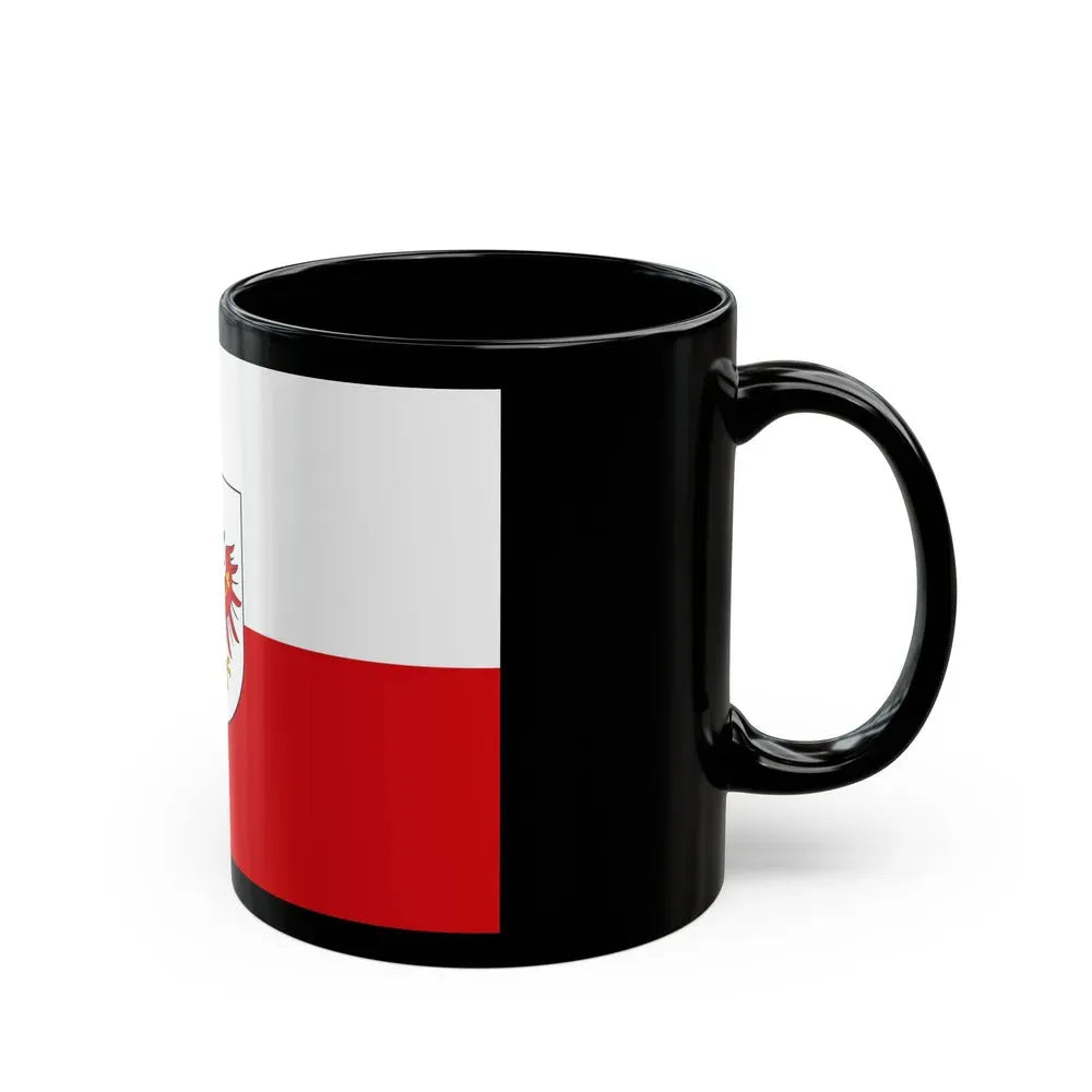 Flag of Tyrol Tirol Austria - Black Coffee Mug - Go Mug Yourself