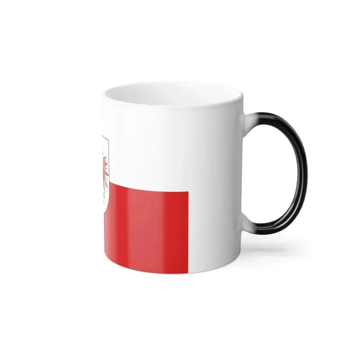 Flag of Tyrol Tirol Austria - Color Changing Coffee Mug - Go Mug Yourself