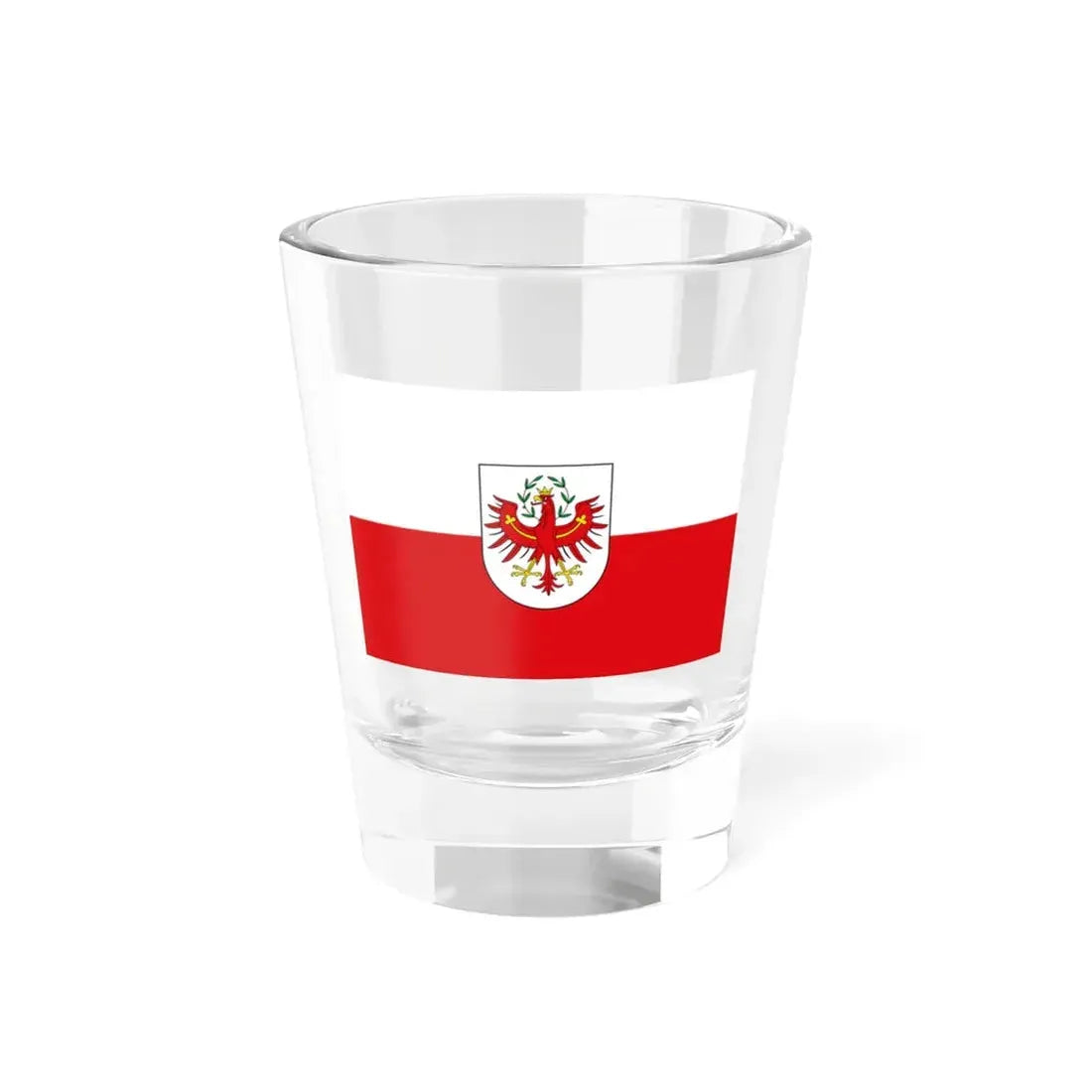 Flag of Tyrol Tirol Austria - Shot Glass 1.5oz 1.5oz - Go Mug Yourself