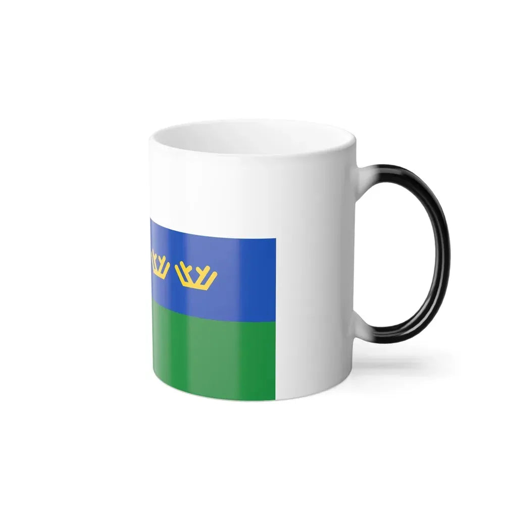 Flag of Tyumen Oblast Russia - Color Changing Coffee Mug - Go Mug Yourself